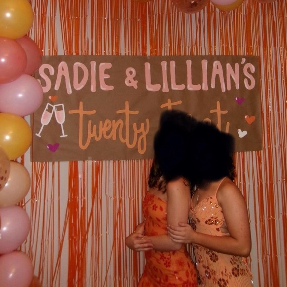 Peppermayo Orange Floral Mini Dress - Picture 6 of 7